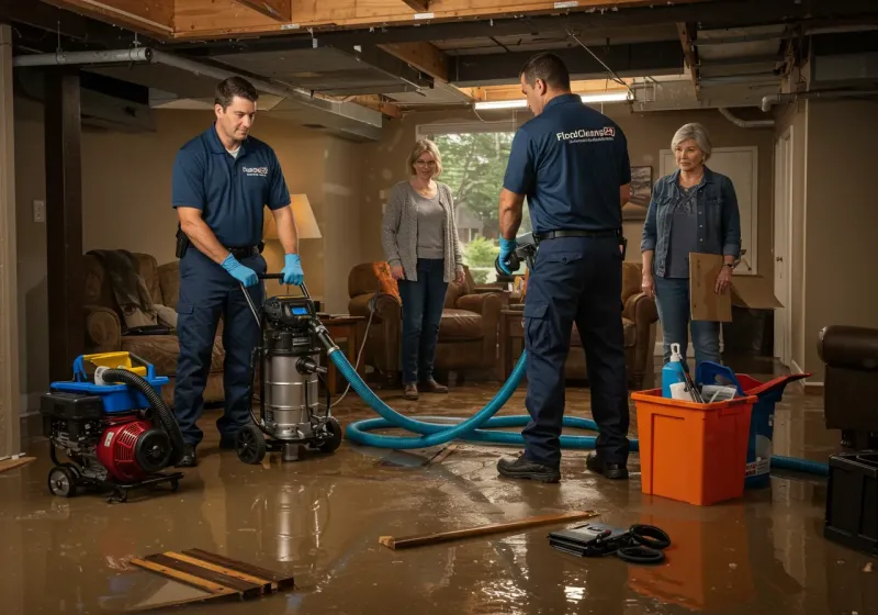 Basement Water Extraction and Removal Techniques process in West Bradenton, FL