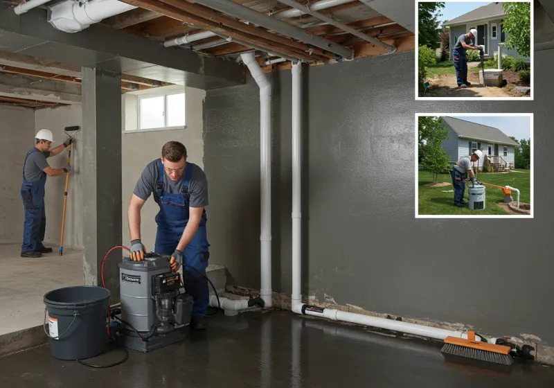 Basement Waterproofing and Flood Prevention process in West Bradenton, FL